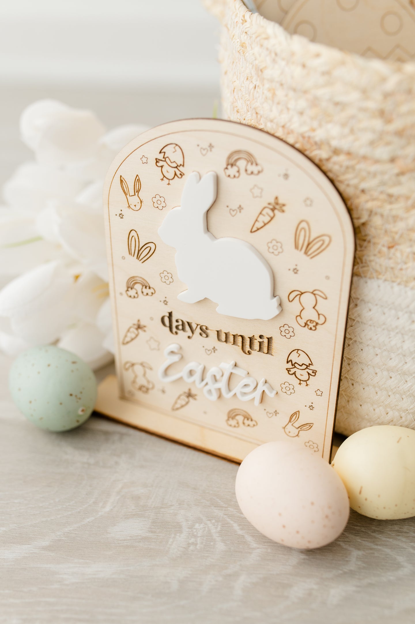 Countdown to Easter Dry Erase Sign